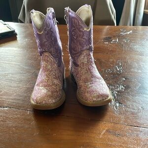 Toddler size 6 cowgirl boots